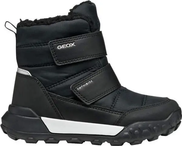 Geox Geox J TREKKYUP B ABX F Детски зимни обувки, черно, размер
