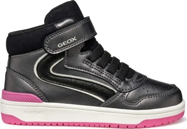 Geox Geox J WASHIBA A Детски зимни обувки, черно, размер