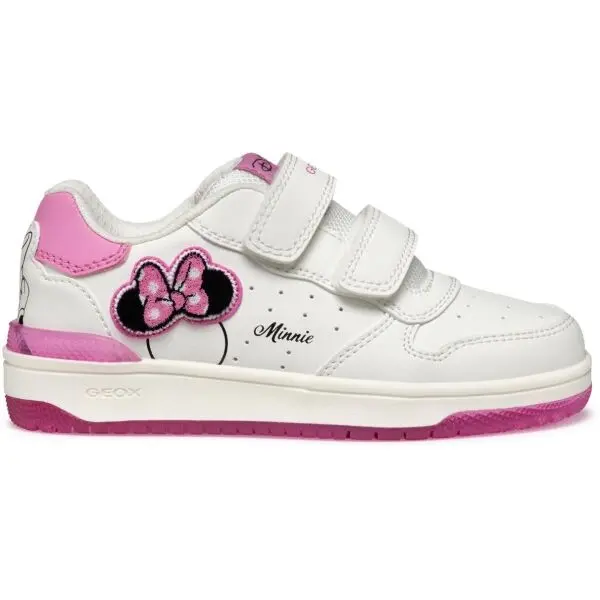 Geox Geox J WASHIBA A Момичешки маратонки, бяло, размер