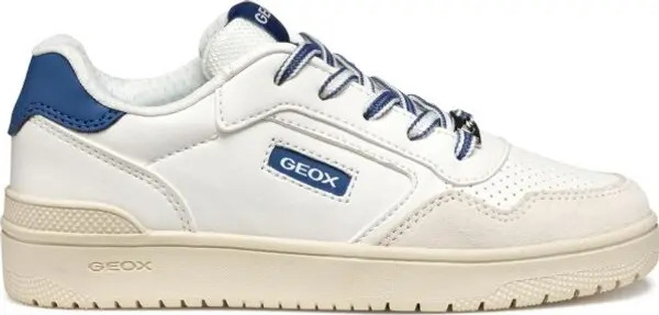 Geox Geox J WASHIBA B Детски спортни обувки, бяло, размер