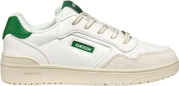 Geox Geox J WASHIBA B Детски спортни обувки, бяло, размер