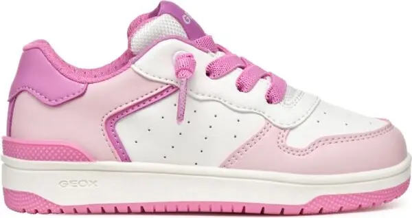 Geox Geox J WASHIBA D Момичешки маратонки, бяло, размер