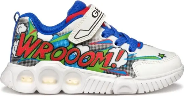 Geox Geox J WROOM B. D Ежедневни детски обувки, бяло, размер