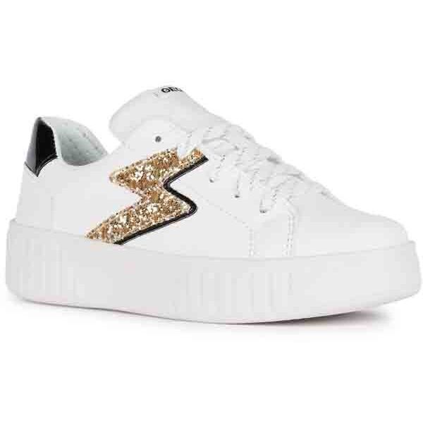 Geox Geox MIKIROSHI Дамски маратонки, бяло, размер