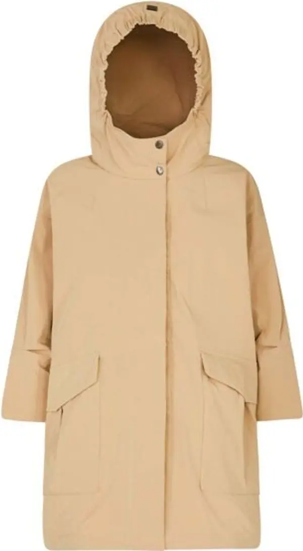 Geox Geox ROOSE PARKA W Дамско яке вид парка, бежово, размер