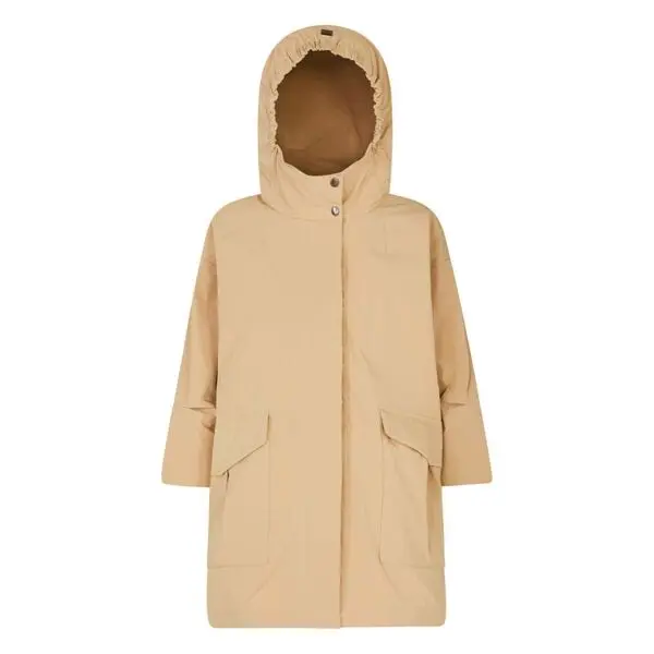 Geox Geox ROOSE PARKA W Дамско яке вид парка, бежово, размер