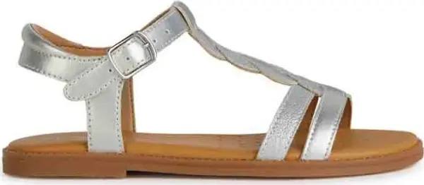 Geox Geox S.KARLY G. Момичешки сандали, сребърно, размер