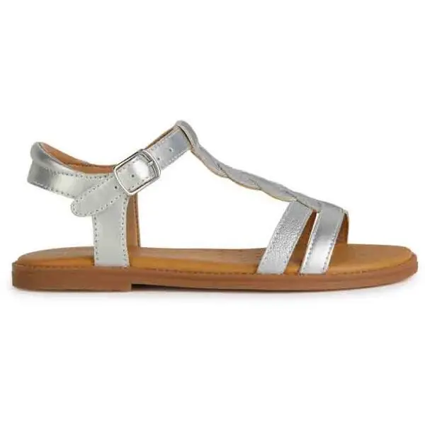 Geox Geox S.KARLY G. Момичешки сандали, сребърно, размер