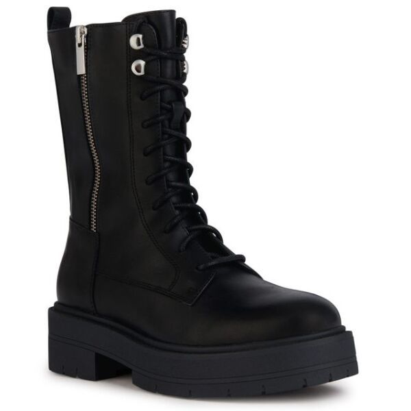 Geox Geox SPHERICA Дамски високи обувки, черно, размер