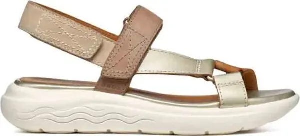 Geox Geox SPHERICA EC5W Дамски сандали, бежово, размер