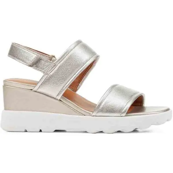 Geox Geox SPHERICA EC6 Дамски сандали, сребърно, размер