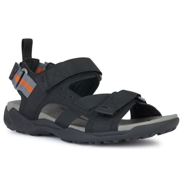 Geox Geox TERRENO + GRIP B Мъжки сандали, черно, размер