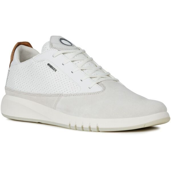 Geox Geox U AERANTIS Мъжки обувки за всекидневно носене, бяло, размер