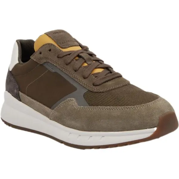 Geox Geox U BRANTHON Мъжки маратонки, khaki, размер