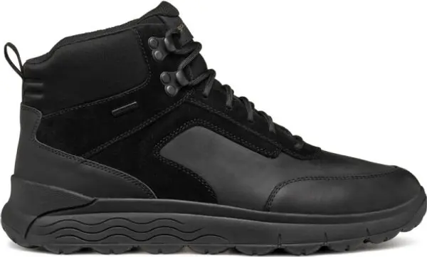 Geox Geox U SPHERICA 4X4 B ABX B Мъжки обувки с висок профил, черно, размер