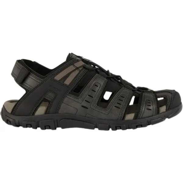 Geox Geox UOMO SANDAL STRADA Мъжки сандали, черно, размер