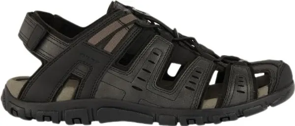 Geox Geox UOMO SANDAL STRADA Мъжки сандали, черно, размер