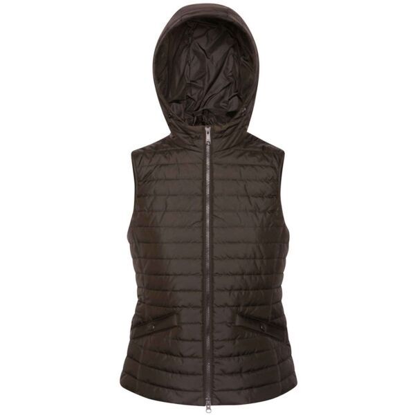 Geox Geox W ASCYTHIA VEST - SOFT DULL PO Дамски елек, черно, размер