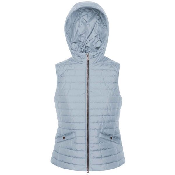 Geox Geox W ASCYTHIA VEST - SOFT DULL PO Дамски елек, светлосиньо, размер