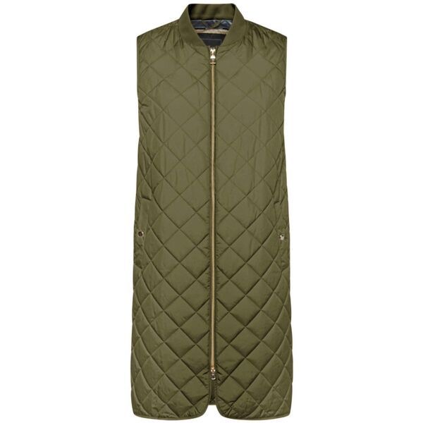 Geox Geox W ASHEELY JACKET - SOFT DULL P Дамски елек, khaki, размер