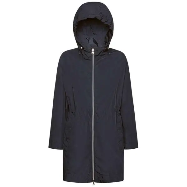 Geox Geox W BULMYA LONG PARKA - FAKE MEM Дамско яке, тъмносин, размер