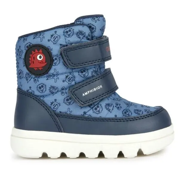 Geox Geox WILLABOOM BOY B Момчешки зимни обувки, синьо, размер