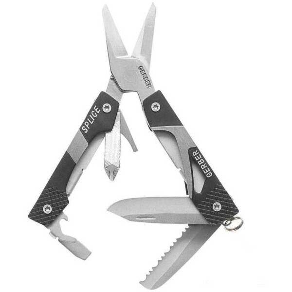 Gerber Gerber SPLICE Мултифункционален инструмент, сребърно, размер