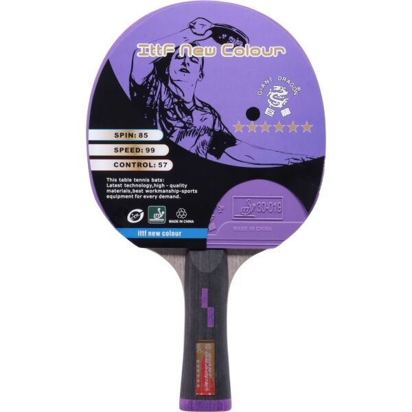 Giant Dragon Giant Dragon INC 602 Хилка за тенис на маса, лилаво, размер