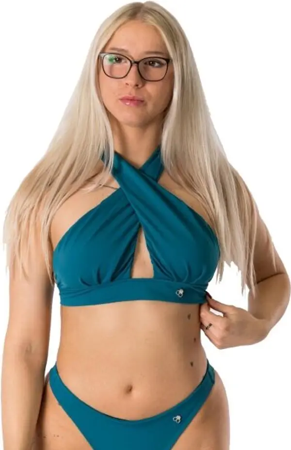 GOLDBEE GOLDBEE CROSS Дамски бански - независима горна част, тюркоазено, размер