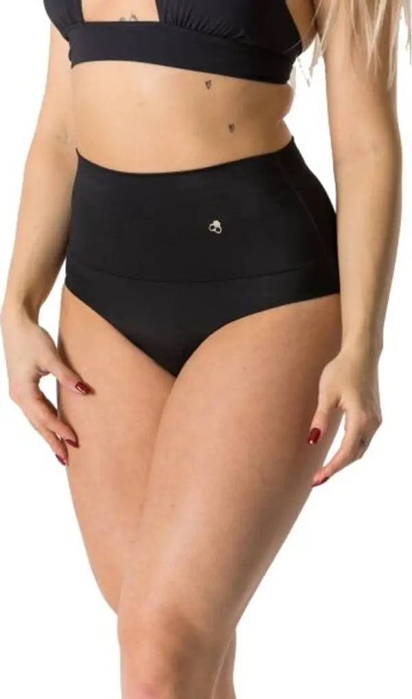 GOLDBEE GOLDBEE SHAPEWEAR SWIMWEAR BOTTOMS Дамски бански с пристягане, черно, размер