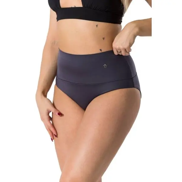GOLDBEE GOLDBEE SHAPEWEAR SWIMWEAR BOTTOMS Дамски бански с пристягане, тъмносиво, размер