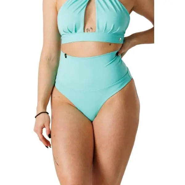 GOLDBEE GOLDBEE SHAPEWEAR SWIMWEAR BOTTOMS Дамски бански с пристягане, зелено, размер