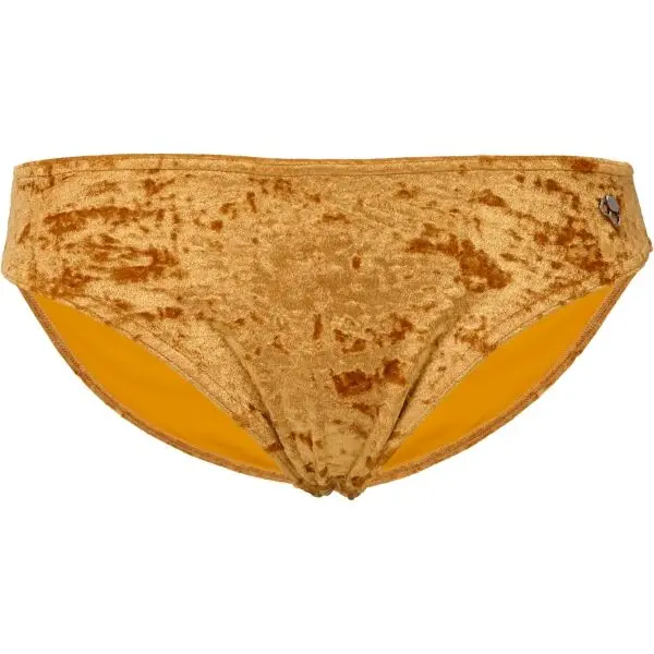 GOLDBEE GOLDBEE VELVET SWIMSUIT Дамски бански костюм, златно, размер