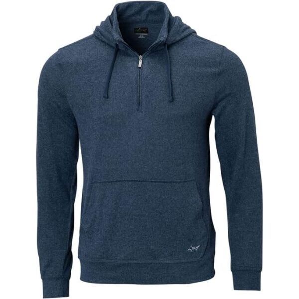 GREGNORMAN GREGNORMAN 1/4 ZIP HOODIE Мъжки суитшърт за голф, тъмносин, размер
