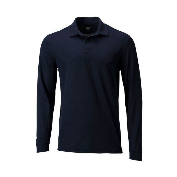 GREGNORMAN GREGNORMAN MEN INTERLOCK LONGSLEEVE POLO Мъжка тениска с якичка, тъмносин, размер