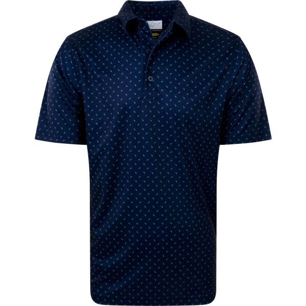 GREGNORMAN GREGNORMAN ML 75 TEE PRINT POLO Мъжка блуза с якичка за голф, тъмносин, размер