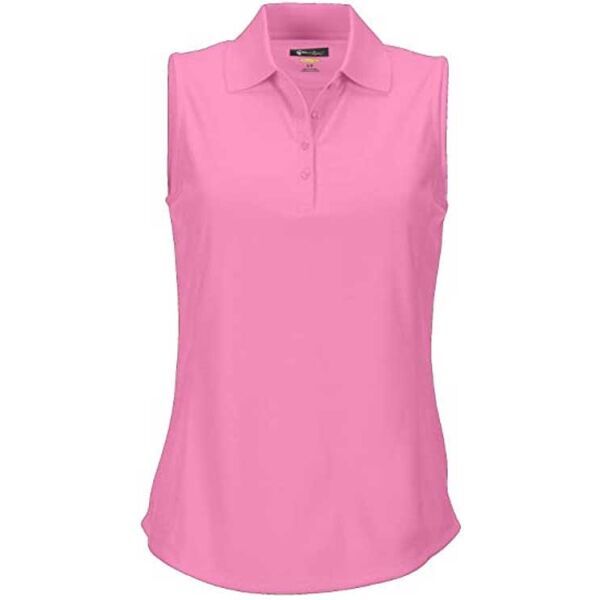 GREGNORMAN GREGNORMAN PROTEK SLEEVELESS POLO W Дамска тениска с яка за голф, розово, размер
