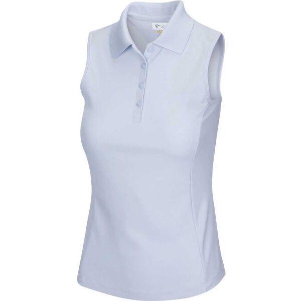 GREGNORMAN GREGNORMAN PROTEK SLEEVELESS POLO W Дамска тениска с яка за голф, светлосиньо, размер