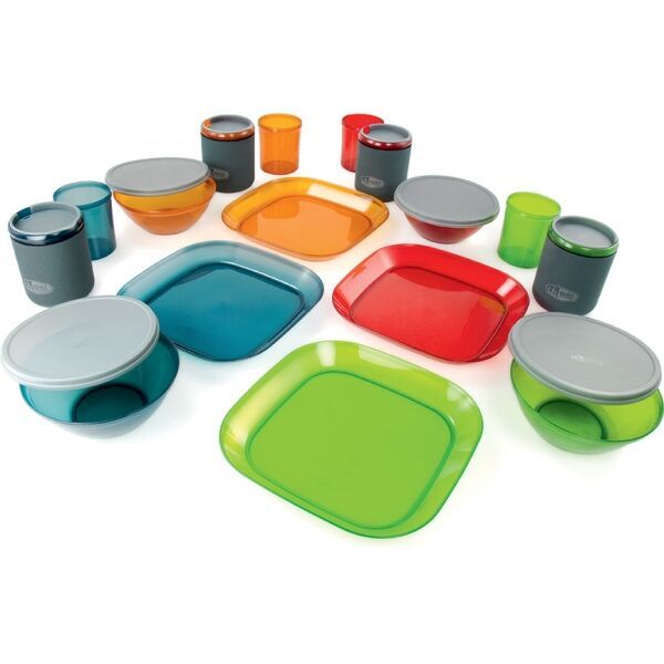 GSI GSI INFINITY 4 PERSON DELUXE TABLESET Комплект съдове за хранене, микс, размер os