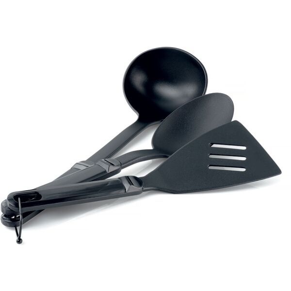 GSI GSI NYLON 3 PCS RING SET Комплект прибори, черно, размер os