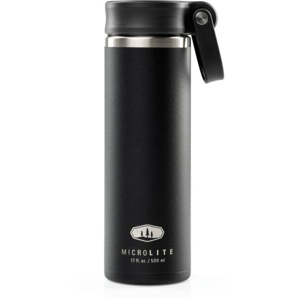 GSI GSI MICROLITE TWIST 500 Термо бутилка, черно, размер