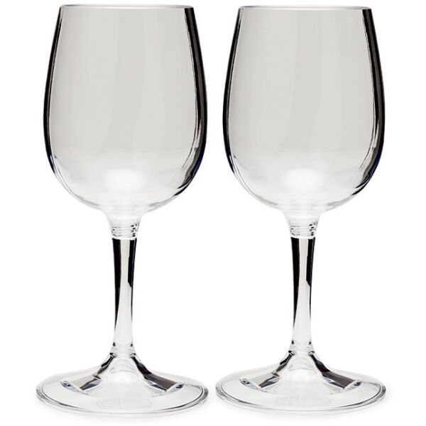 GSI GSI NESTING WINE GLASS SET Комплект туристически чаши, прозрачно, размер