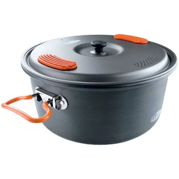 GSI Outdoors GSI Outdoors HALULITE 3.2 L POT Къмпинг тенджера, тъмносиво, размер