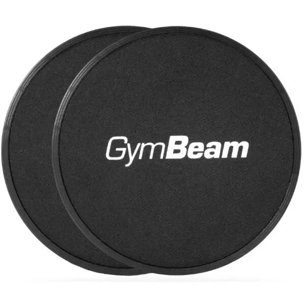 GymBeam GymBeam CORE SLIDERS Плъзгащи подложки, черно, размер