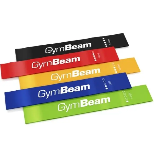 GymBeam GymBeam RESISTANCE 5 Комплект тренировъчни ластици, микс, размер