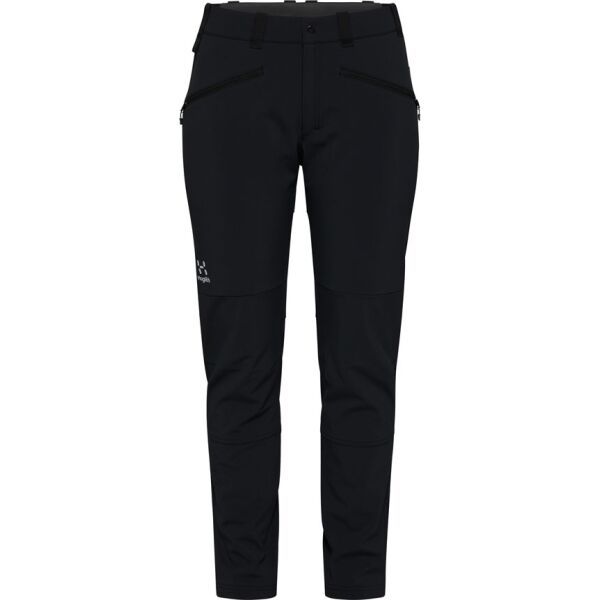 HAGLÖFS HAGLÖFS CHILLY SOFTSHELL PANT W Дамски софтшел панталони, черно, размер