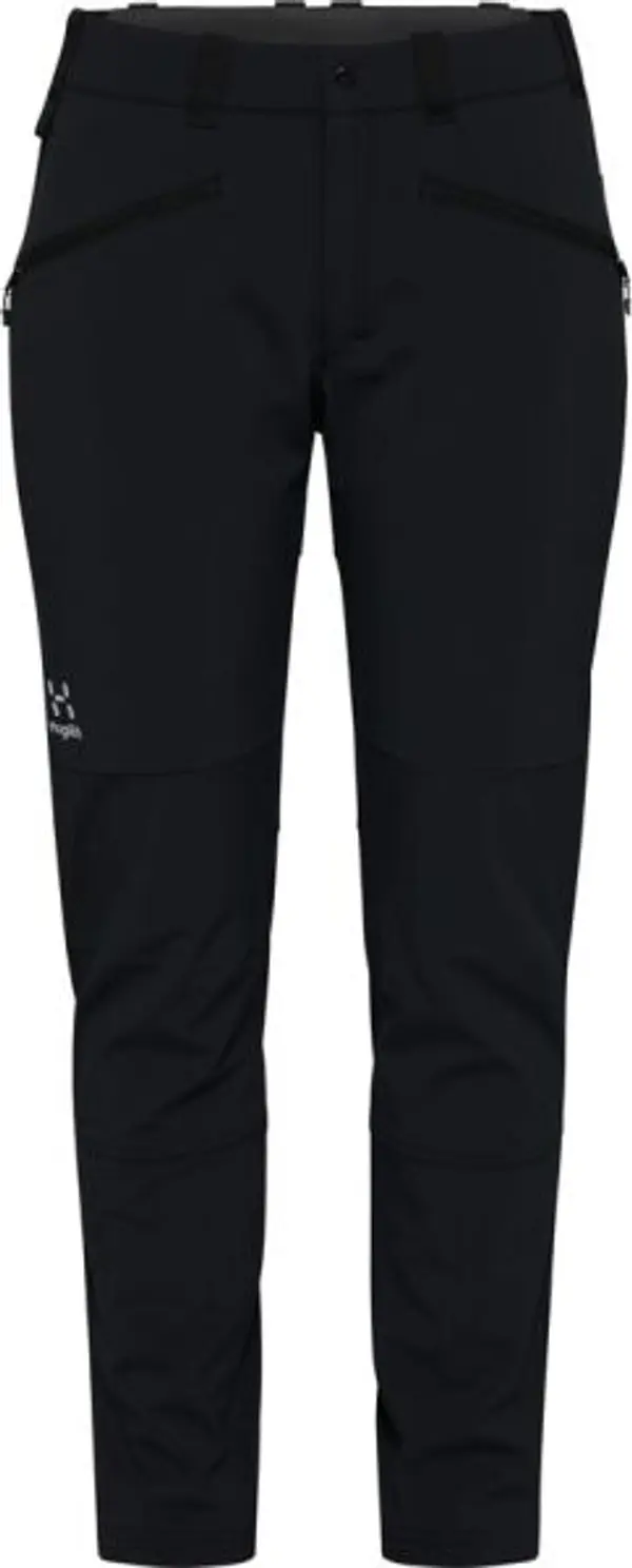 HAGLÖFS HAGLÖFS CHILLY SOFTSHELL PANT W Дамски софтшел панталони, черно, размер