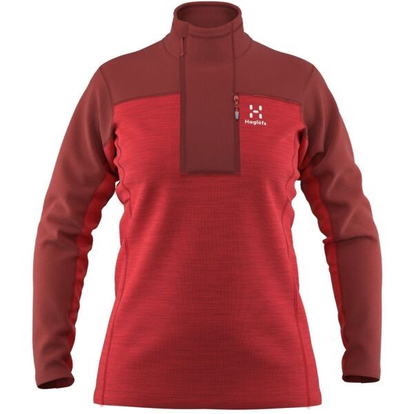 HAGLÖFS HAGLÖFS ROC FLASH MID W Дамски суитшърт, червено, размер L