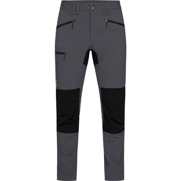 HAGLÖFS HAGLÖFS MID SLIM PANT M Мъжки софтшел панталони, тъмносиво, размер