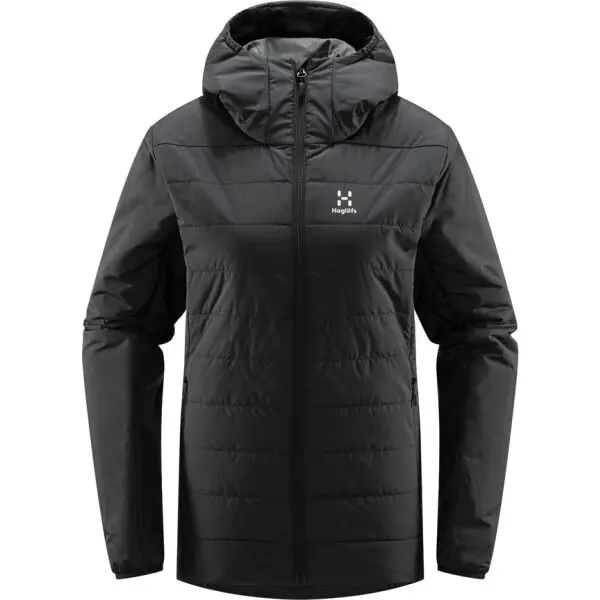 HAGLÖFS HAGLÖFS MIMIC SILVER HOOD W Дамско яке, черно, размер